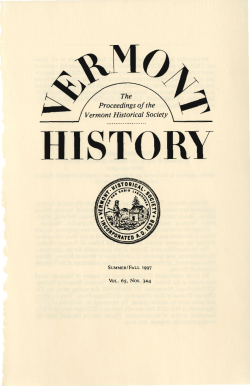 Tourists Accommodated - Vermont Historical Society