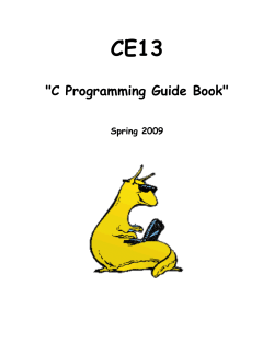 C Programming Guide