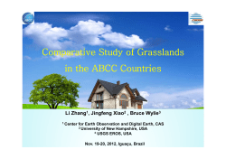Comparative Study of Grasslands in the ABCC Countries
