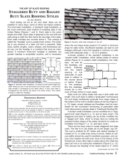 Traditional Roofing Magazine - Issue #3