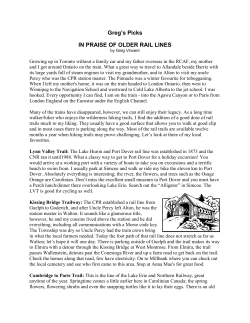 In Praise of Old Rail Lines