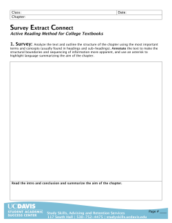 Active Reading Method