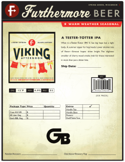 a teeter-totter ipa