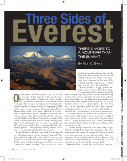 Three Sides of Everest, by Alton Byers