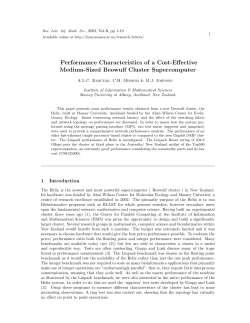 Performance Characteristics of a Cost-Effective Medium