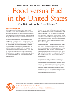 Potential - Institute for Agriculture and Trade Policy