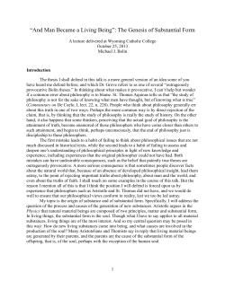 And Man Became a Living Being