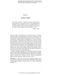 HARD LINES - Princeton University Press