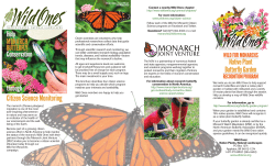 Monarch Citizen Science Brochure
