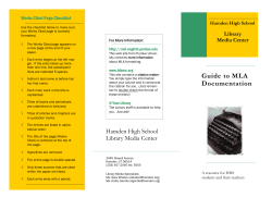 Hamden High School Library Media Center