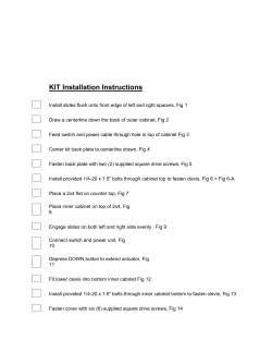 KIT Installation Instructions