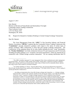 Interpretive Guidance Relating to Certain Foreign Exchange