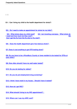 Frequently Asked Questions - Siouxland District Health
