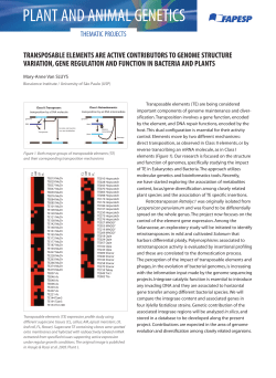 plant and animal genetics
