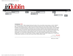 Reviews for movies, venues, gigs and so much more