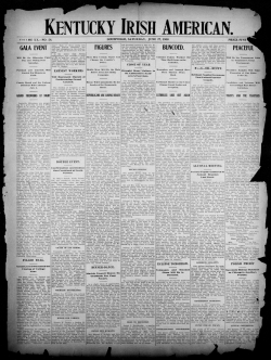 KENTUCKY IRISH AMERICA