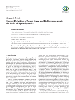 Correct Definition of Sound Speed and Its Consequences in the
