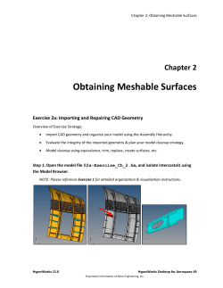 Chapter 2 Obtaining Meshable Surfaces