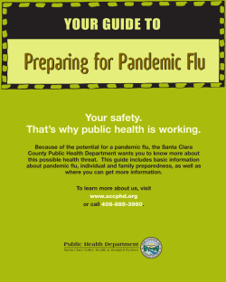 M6-1 Pandemic Influenza Guide