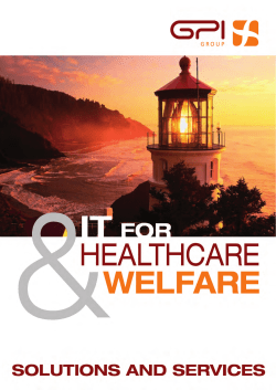 GPI Solutions and Services Catalogue