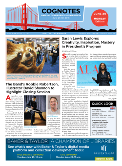 cognotes - ALA Institutional Repository