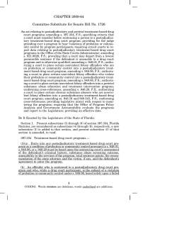 Chapter 2009-64 - Laws of Florida