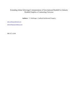Extending Julian Schwinger`s interpretation of Gravitational Redshift