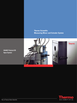 HAAKE PolyLab* OS system - Case School of Engineering