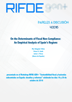 On the Determinants of Fiscal Non-Compliance: An Empirical