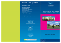 Nocturnal polyuria