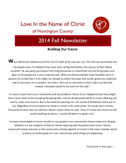 Fall 2014 - Love Inc.