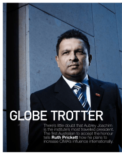 There`s little doubt that Aubrey Joachim is the institute`s most