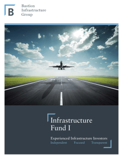 Infrastructure Fund I - Bastion Infrastructure Group
