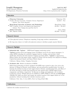 Longfei Shangguan - Cs.princeton.edu