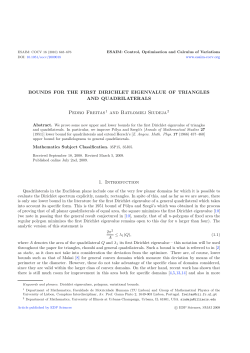 Bounds for the first Dirichlet eigenvalue of triangles and
