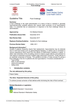 Fluid Challenge (Liverpool)