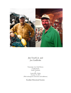 Jim Toteff, Jr. and Joe Lindholm