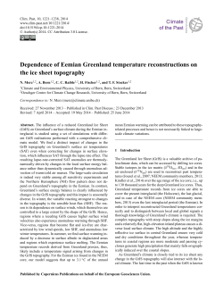 Dependence of Eemian Greenland temperature reconstructions on