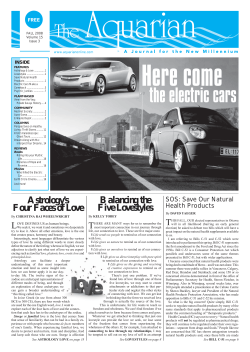 Astrology`s Four Faces of Love Balancing the - Aquarian