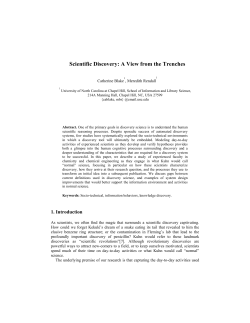 Scientific Discovery