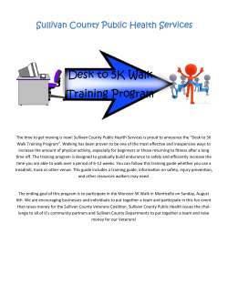 Desk-To-5K Walking Guide