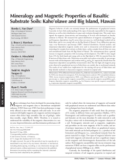 Mineralogy and Magnetic Properties of Basaltic