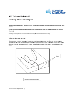 Technical Bulletin &ndash; Thermal Stress