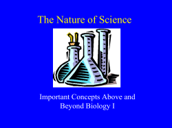 The Nature of Science - Parma City School District