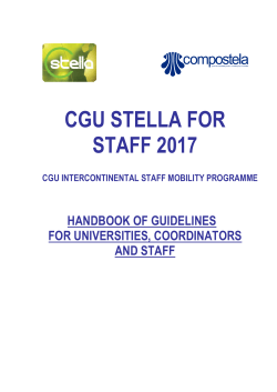 Handbook of guidelines