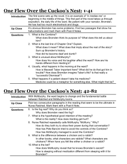 One Flew Over the Cuckoo`s Nest