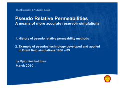 Pseudo Relative Permeabilities