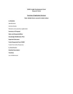 SSHRC Working Template