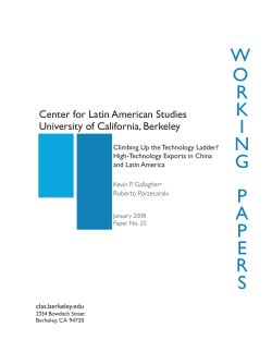 Climbing Up the Technology Ladder? High