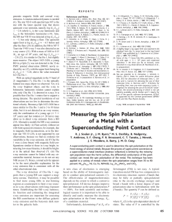 Measuring the Spin Polarization of a Metal with a Superconducting